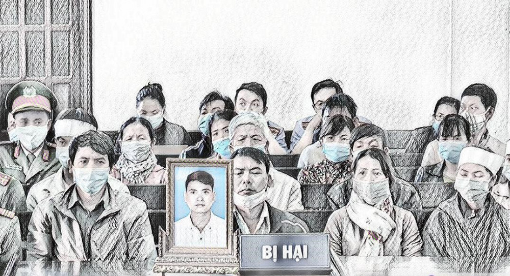 Người th&acirc;n nạn nh&acirc;n kh&ocirc;ng khỏi bức x&uacute;c cho rằng, bị c&aacute;o Minh quanh co, chối tội