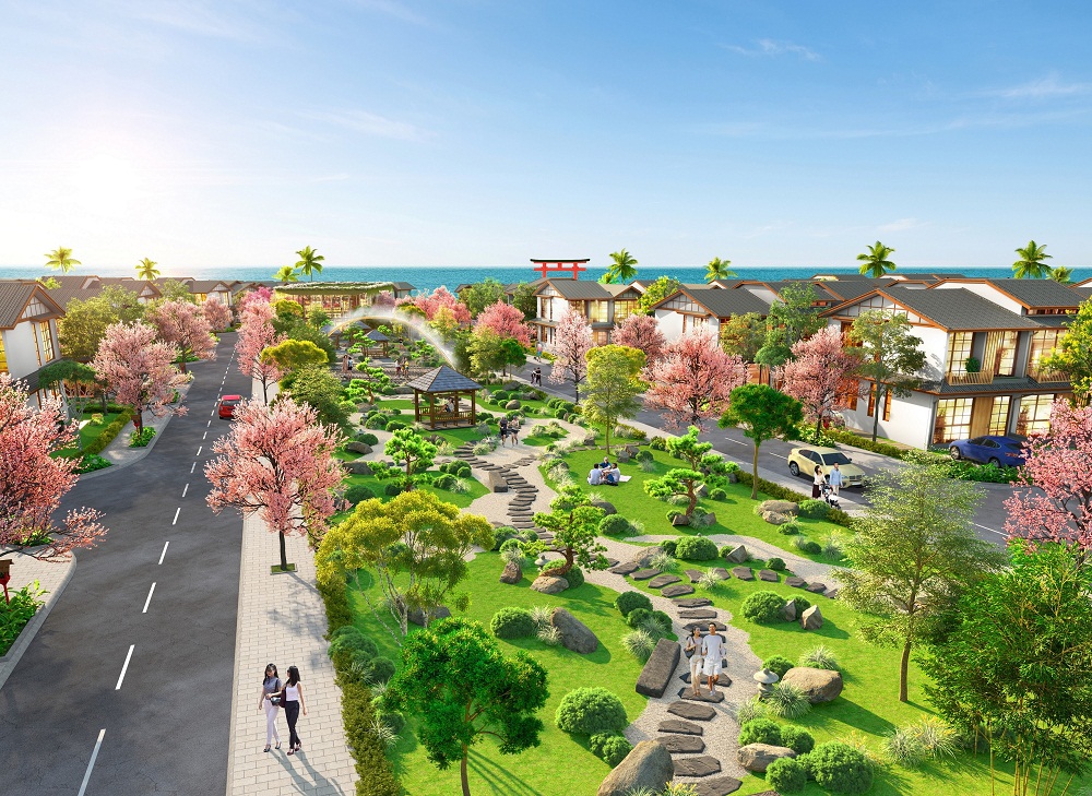 C&ocirc;ng vi&ecirc;n trung t&acirc;m 3.000m2 đậm n&eacute;t văn h&oacute;a Nhật Bản