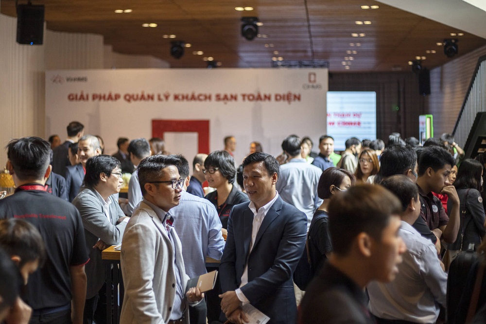 Kh&aacute;ch đến tham dự sự kiện lễ ra mắt CiHMS. Ảnh: VinHMS