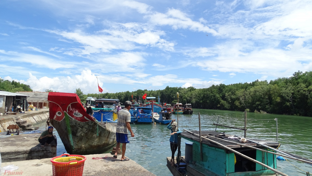 Những năm gần đ&acirc;y, nhờ chuyển đổi phương tiện sản xuất, khai th&aacute;c thuỷ sản; nhờ đ&oacute; sản lượng b&igrave;nh qu&acirc;n hằng năm đạt khoảng 8.800 tấn/năm, n&acirc;ng cao thu nhập. 