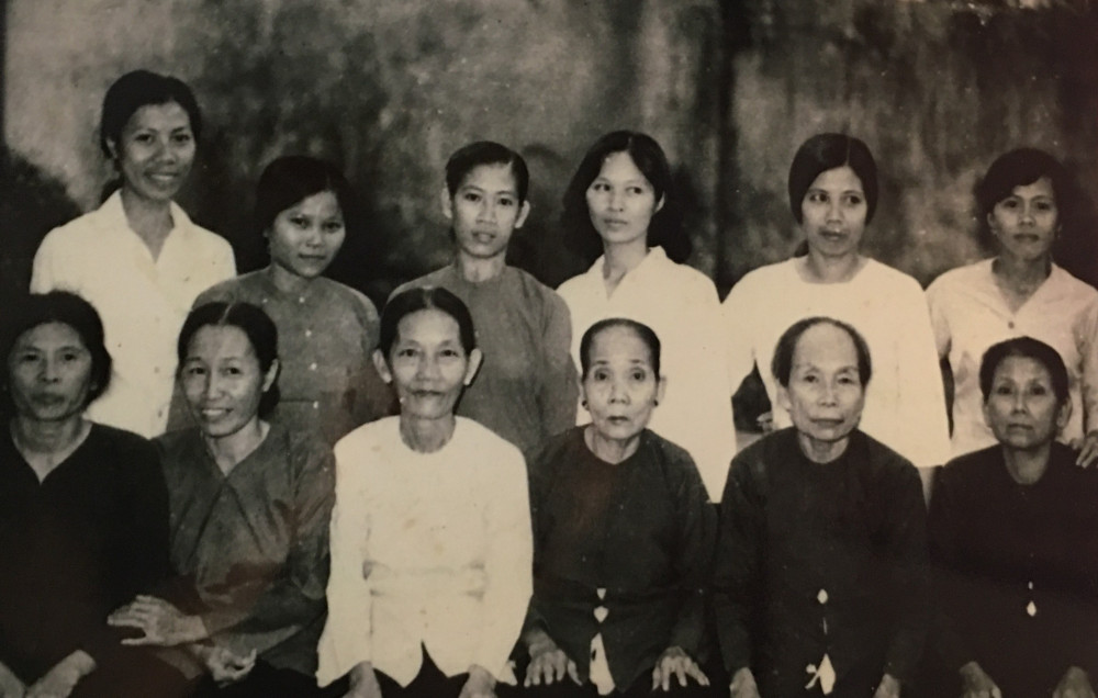 Tổ giao liên của lực lượng giao liên T4, hoạt động từ năm 1960-1975. Ảnh tại triển lãm