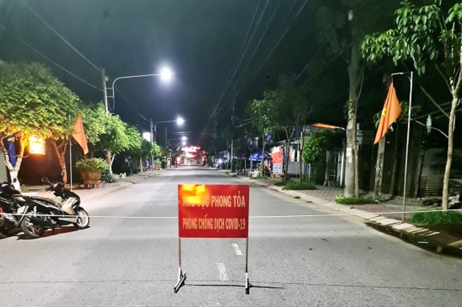 Khu phong tỏa tại thị trấn Cầu K&egrave;