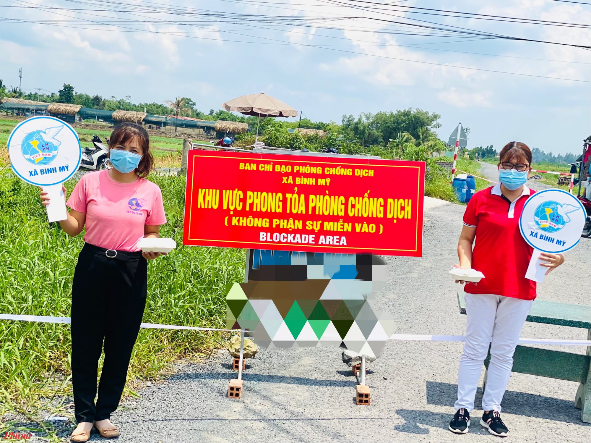 Phụ nữ Củ Chi quyết tâm tham gia cùng địa phương chống dịch
