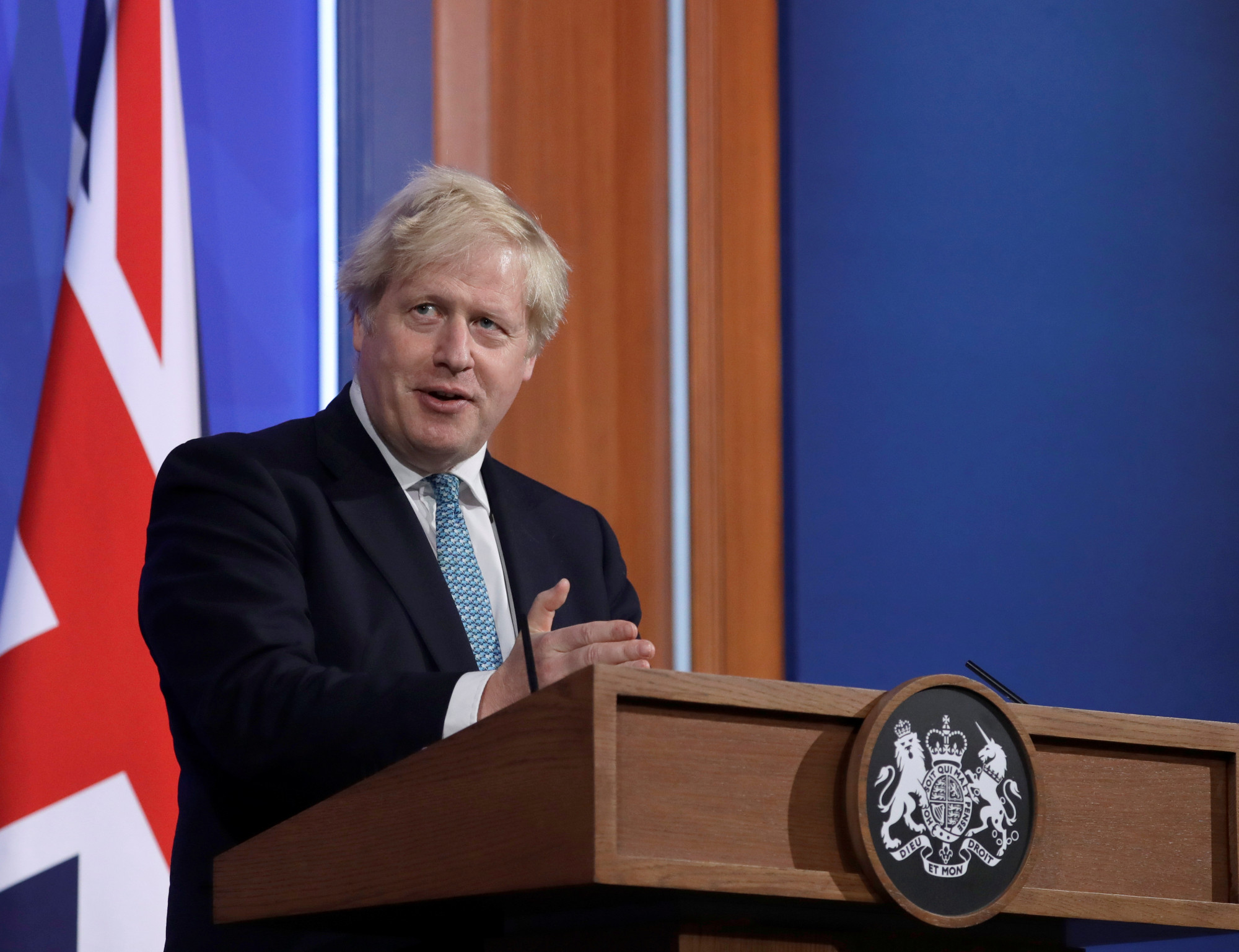 Thủ tướng Anh Boris Johnson k&ecirc;u gọi G7 ti&ecirc;m chủng vắc-xin cho to&agrave;n thế giới chống lại COVID-19.