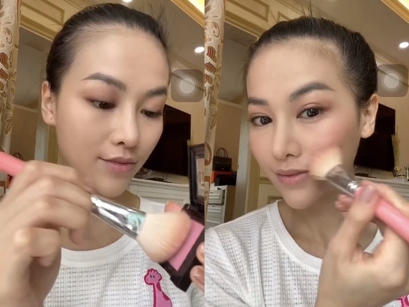 Phấn m&aacute; hồng