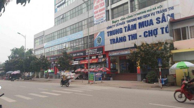 Khu vực chợ T&oacute; huyện Đ&ocirc;ng Anh