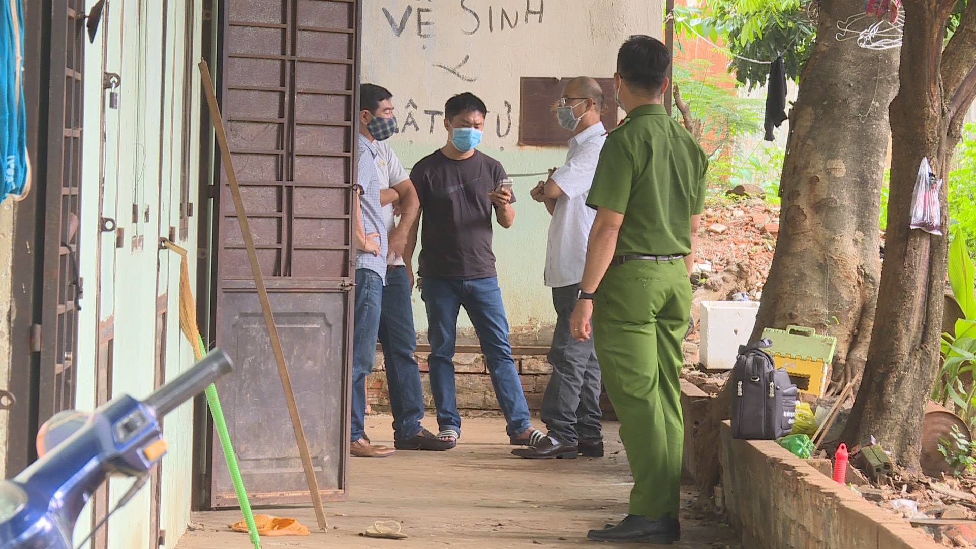Hiện trường xảy ra vụ việc