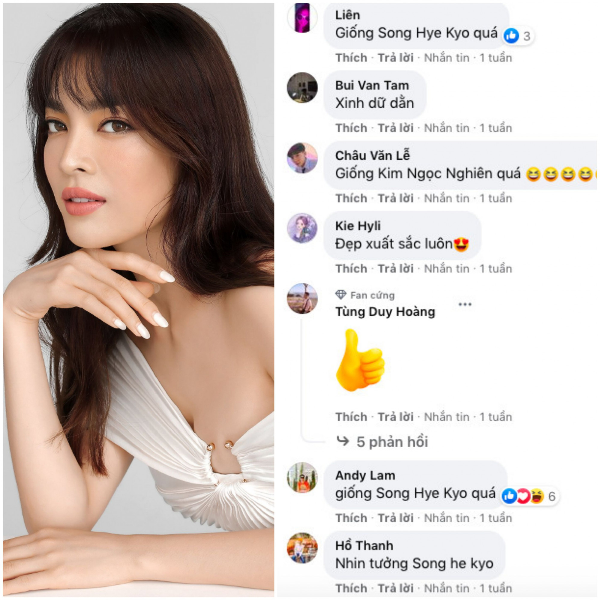 Ph&ugrave; hợp v&agrave; ưa chu&ocirc;ng lối make up đậm chất phương T&acirc;y nhưng Trần Đ&agrave;i cũng nhiều lần khiến kh&aacute;n giả trầm trồ với nhan sắc trong veo khi sử dụng lối trang điểm &ldquo;sương sương&rdquo; chuẩn phong c&aacute;ch H&agrave;n Quốc. Thậm ch&iacute;, nhiều kh&aacute;n giả c&ograve;n b&igrave;nh luận cho rằng n&eacute;t đẹp v&agrave; c&aacute;ch makeup của Tr&acirc;n Đ&agrave;i khiến c&ocirc; đẹp toả s&aacute;ng như ng&ocirc;i sao đ&igrave;nh đ&aacute;m xứ H&agrave;n Song Hye Kyo.