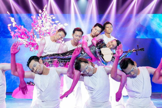 Thanh Duy trong chương tr&igrave;nh Thần tượng đối đầu thần tượng