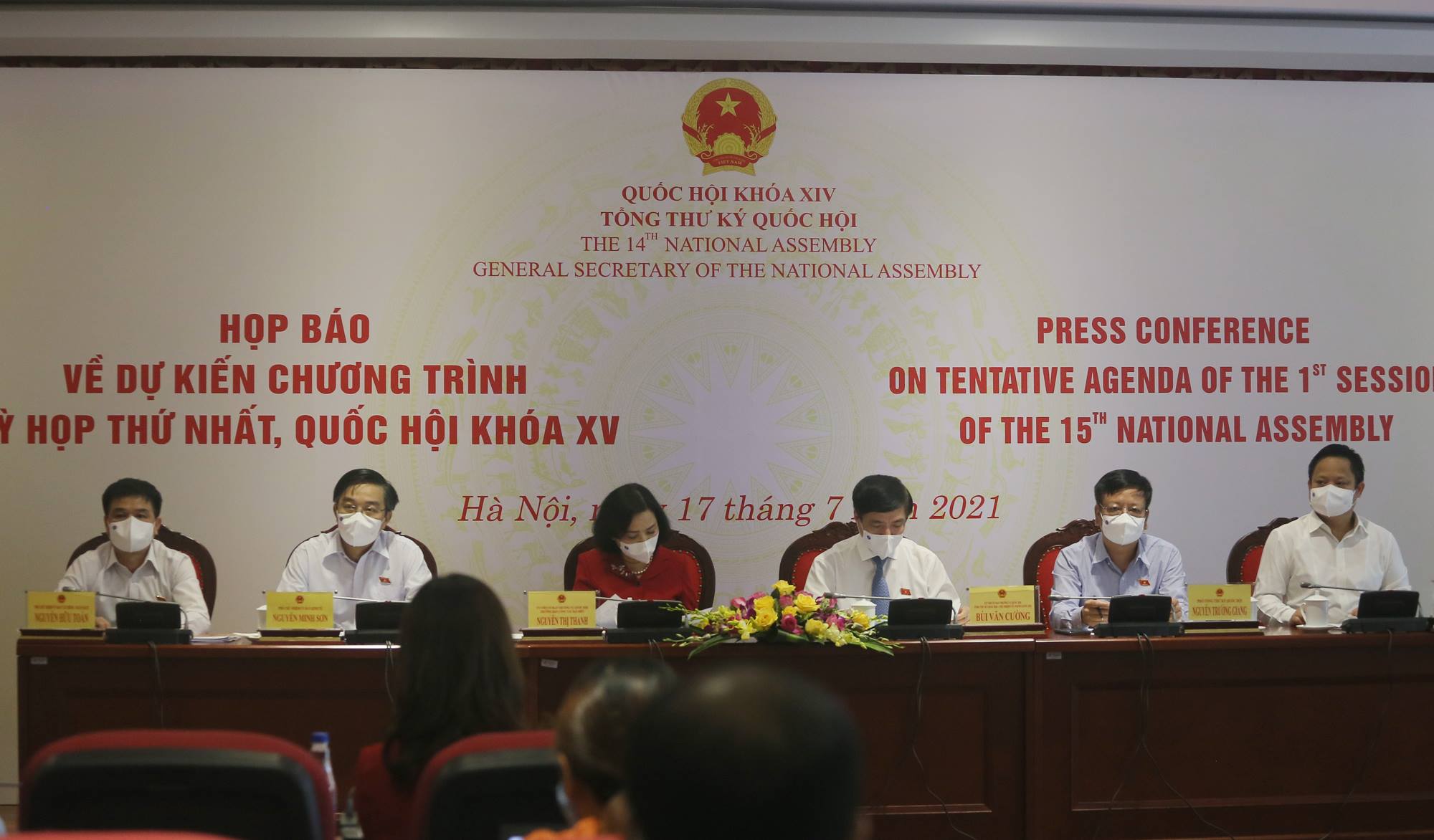 Kỳ họp Quốc hội lần n&agrave;y sẽ kiện to&agrave;n 50 chức danh của Ch&iacute;nh phủ, Quốc hội v&agrave; Quốc ph&ograve;ng An ninh