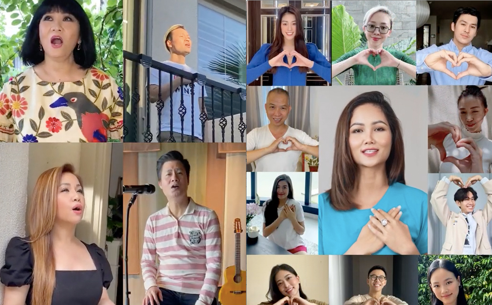 Hơn 20 nghệ sĩ, ca sĩ c&ugrave;ng tham gia MV Sống như tia nắng mặt trời
