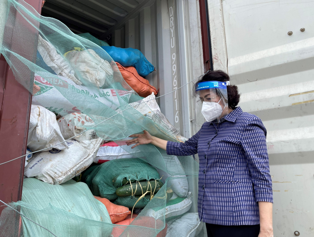 Chủ tịch Ủy ban MTTQ Việt Nam TPHCM T&ocirc; Thị B&iacute;ch Ch&acirc;u l&agrave;m Gi&aacute;m đốc Trung t&acirc;m.