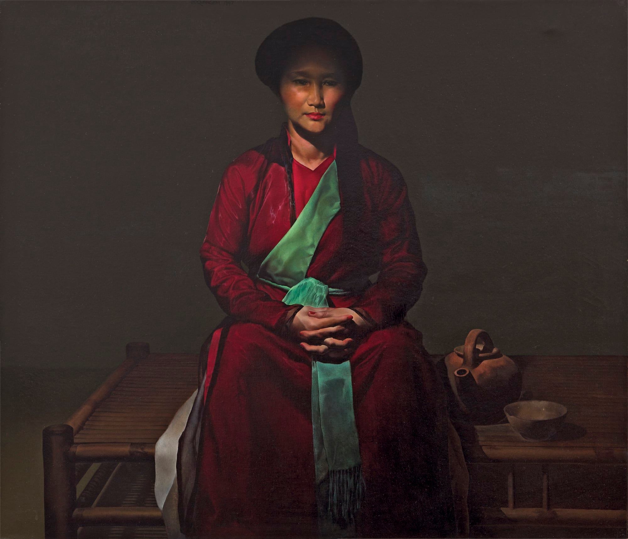 T&aacute;c phẩm Lady in red, năm 1997.