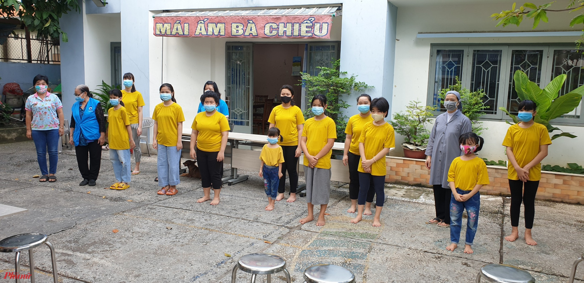 C&aacute;c đơn vị đến thăm M&aacute;i ấm B&agrave; Chiểu