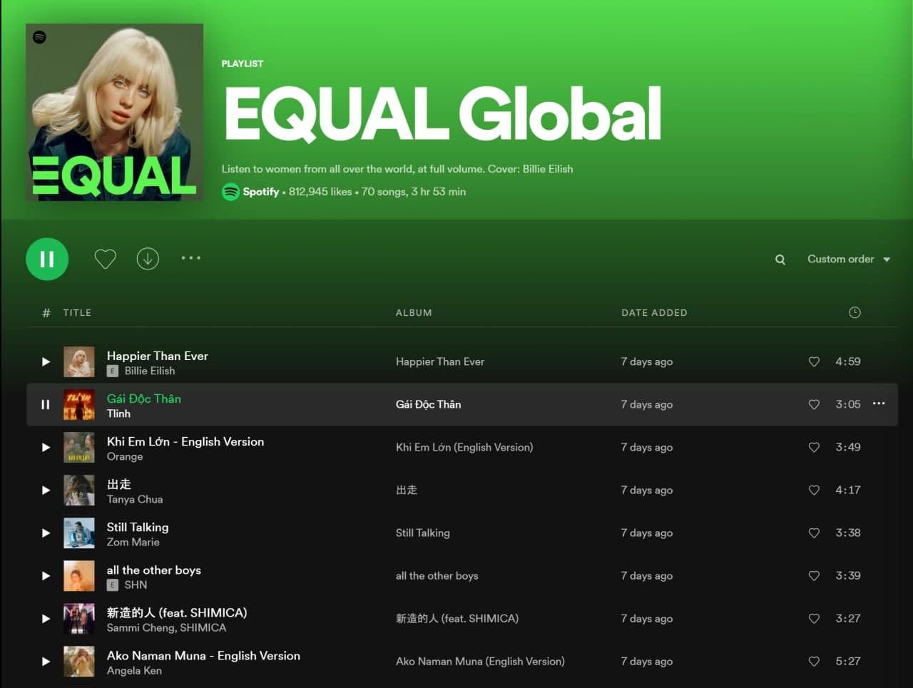 Hit G&aacute;i độc th&acirc;n của rapper trẻ Tlinh được quảng b&aacute; trong chiến dịch nữ quyền to&agrave;n cầu