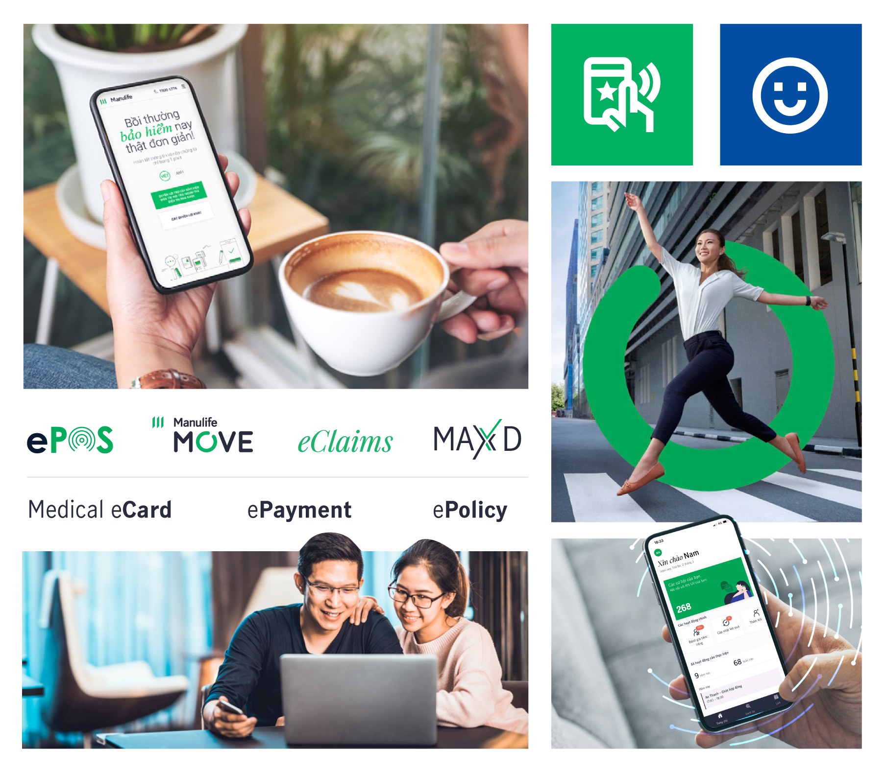 C&aacute;c giải ph&aacute;p số h&oacute;a của Manulife
