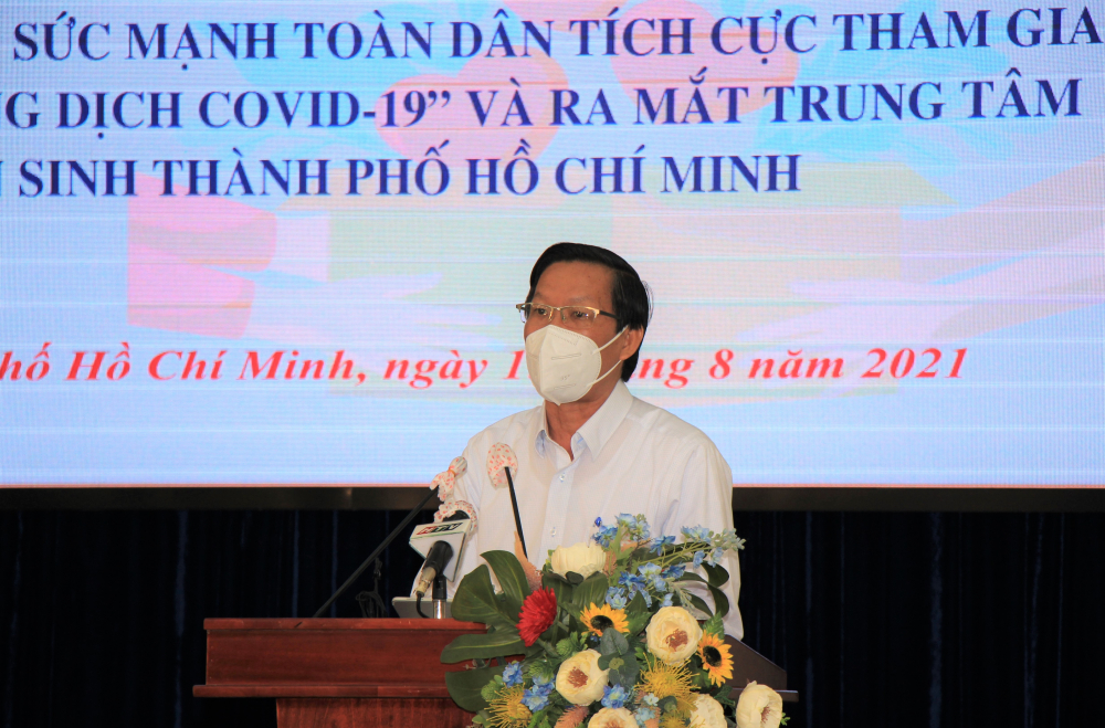Ph&oacute; B&iacute; thư Thường trực Th&agrave;nh ủy TPHCM Phan Văn M&atilde;i k&ecirc;u gọi nh&acirc;n d&acirc;n TPHCM t&iacute;ch cực hưởng ứng, tham gia ph&ograve;ng, chống dịch COVID-19.