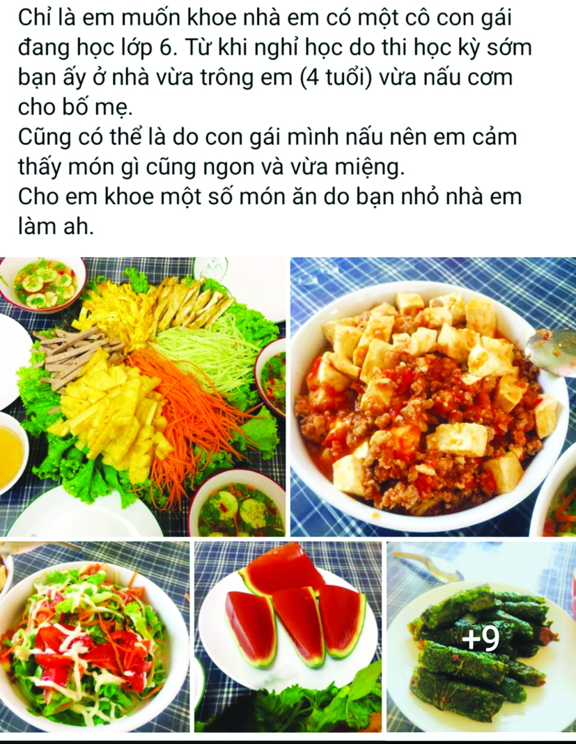 C&oacute; gia đ&igrave;nh, bố mẹ tận dụng thời gian gi&atilde;n c&aacute;ch ph&ograve;ng dịch  để trang bị kỹ năng nấu nướng cho con - ẢNH: Y&Ecirc;U BẾP