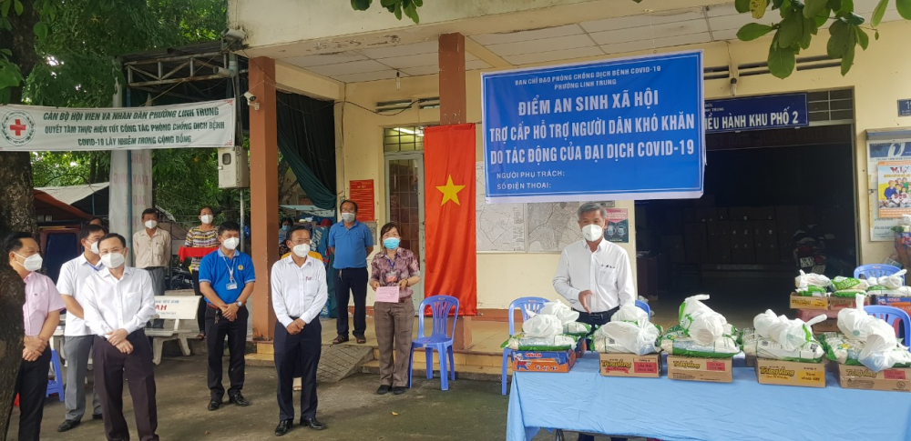 TP.Thủ Đức ra mắt c&aacute;c điểm an sinh x&atilde; hội khẩn cấp. 