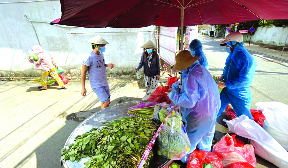 TP.HCM sẽ tăng cườ ng nhiều hoạt động hỗ trợ thực phẩm cho người d&acirc;n ẢNH: S.V