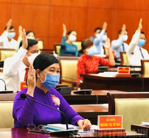S&aacute;ng nay (24/8), HĐND TPHCM kh&oacute;a X, nhiệm kỳ 2021-2026 tổ chức kỳ họp thứ 2.