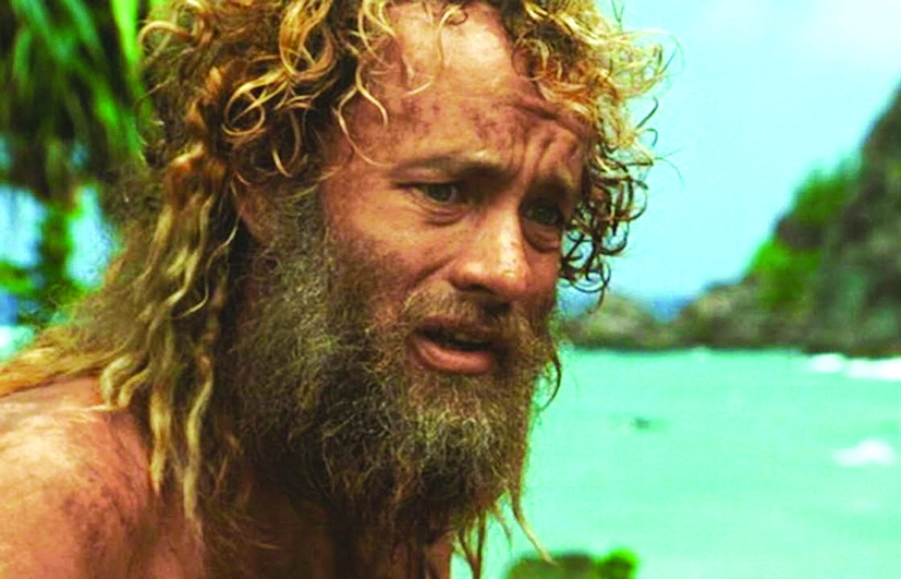 Với vai Chuck Noland, Tom Hanks đ&atilde; c&oacute; một m&agrave;n độc diễn để đời