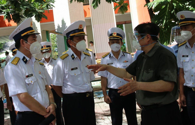 Thủ tướng Phạm Minh Ch&iacute;nh c&oacute; chuyến l&agrave;m việc tại TPHCM về c&ocirc;ng t&aacute;c ph&ograve;ng chống dịch