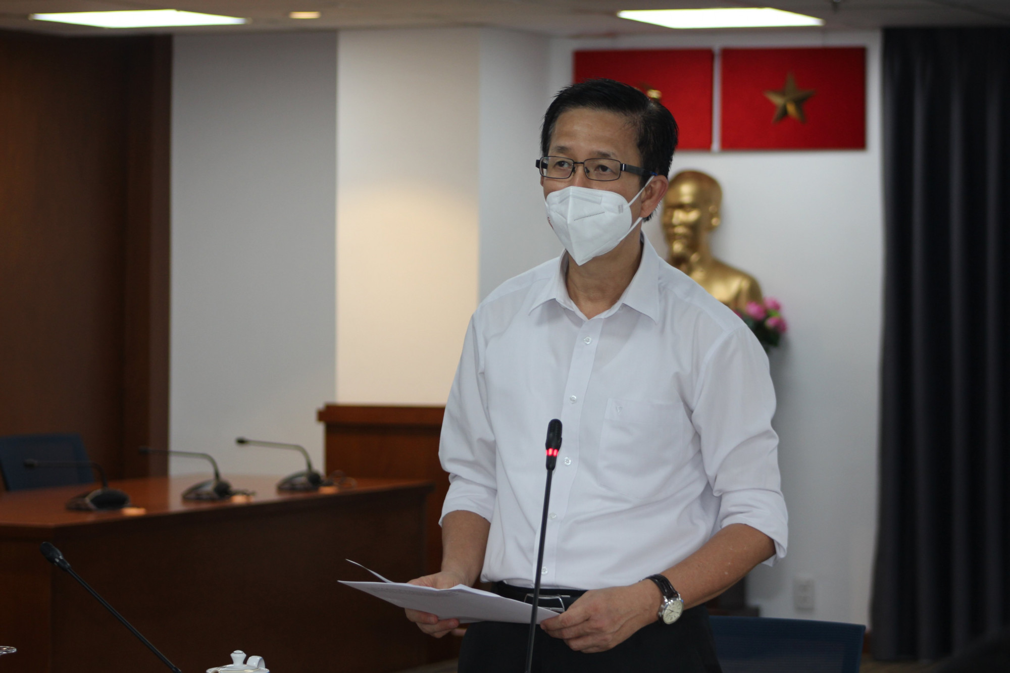 &Ocirc;ng Phạm Đức Hải - Ph&oacute; Ban chỉ đạo ph&ograve;ng, chống dịch COVID-19 TPHCM 