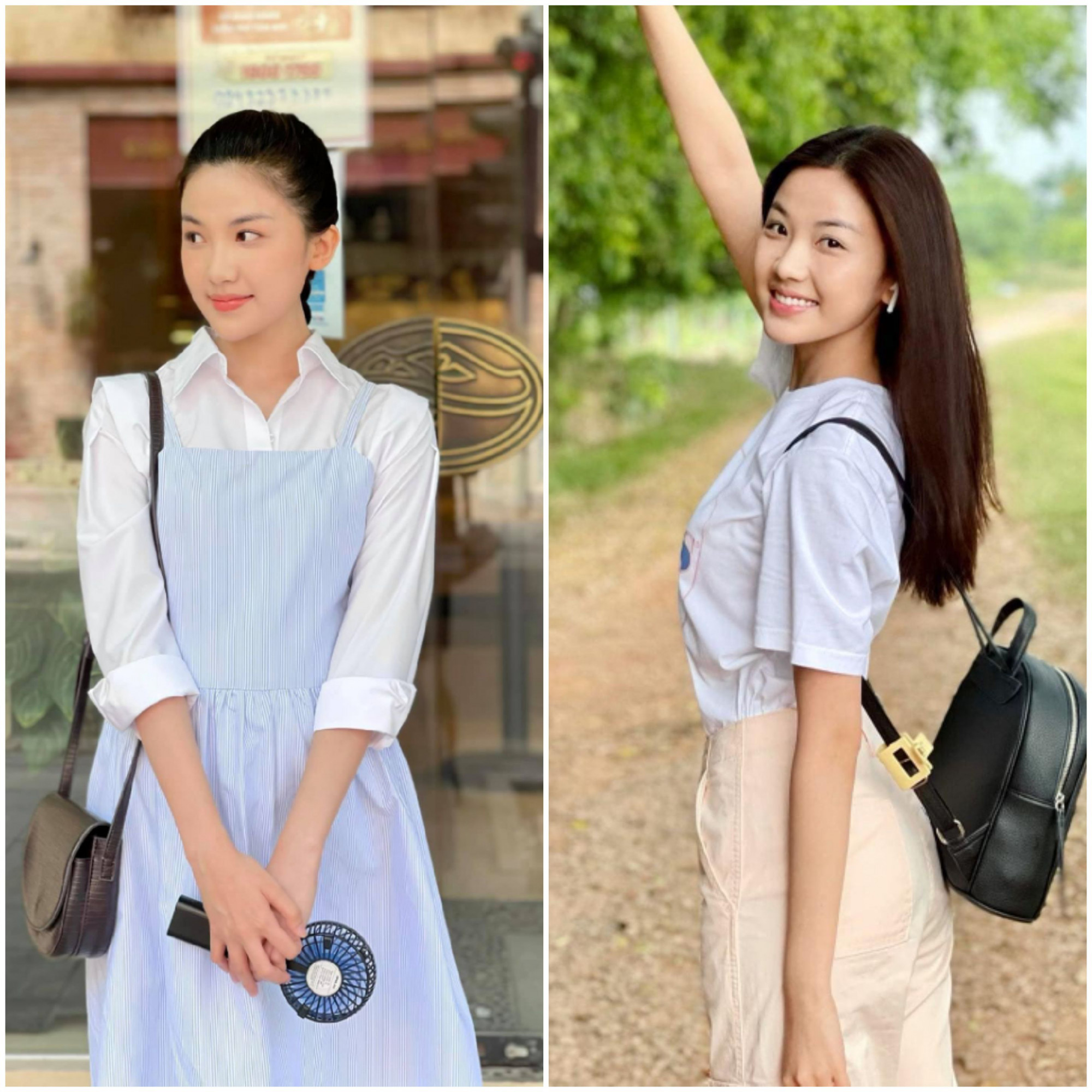 C&ocirc; n&agrave;ng 9x ưa chuộng gu thời trang đa dạng, l&uacute;c th&igrave; nữ t&iacute;nh với những mẫu v&aacute;y hoa, khi th&igrave; quần jean, &aacute;o thun năng động v&agrave; cũng kh&ocirc;ng k&eacute;m phần gợi cảm trong những bộ c&aacute;nh &ocirc;m body.