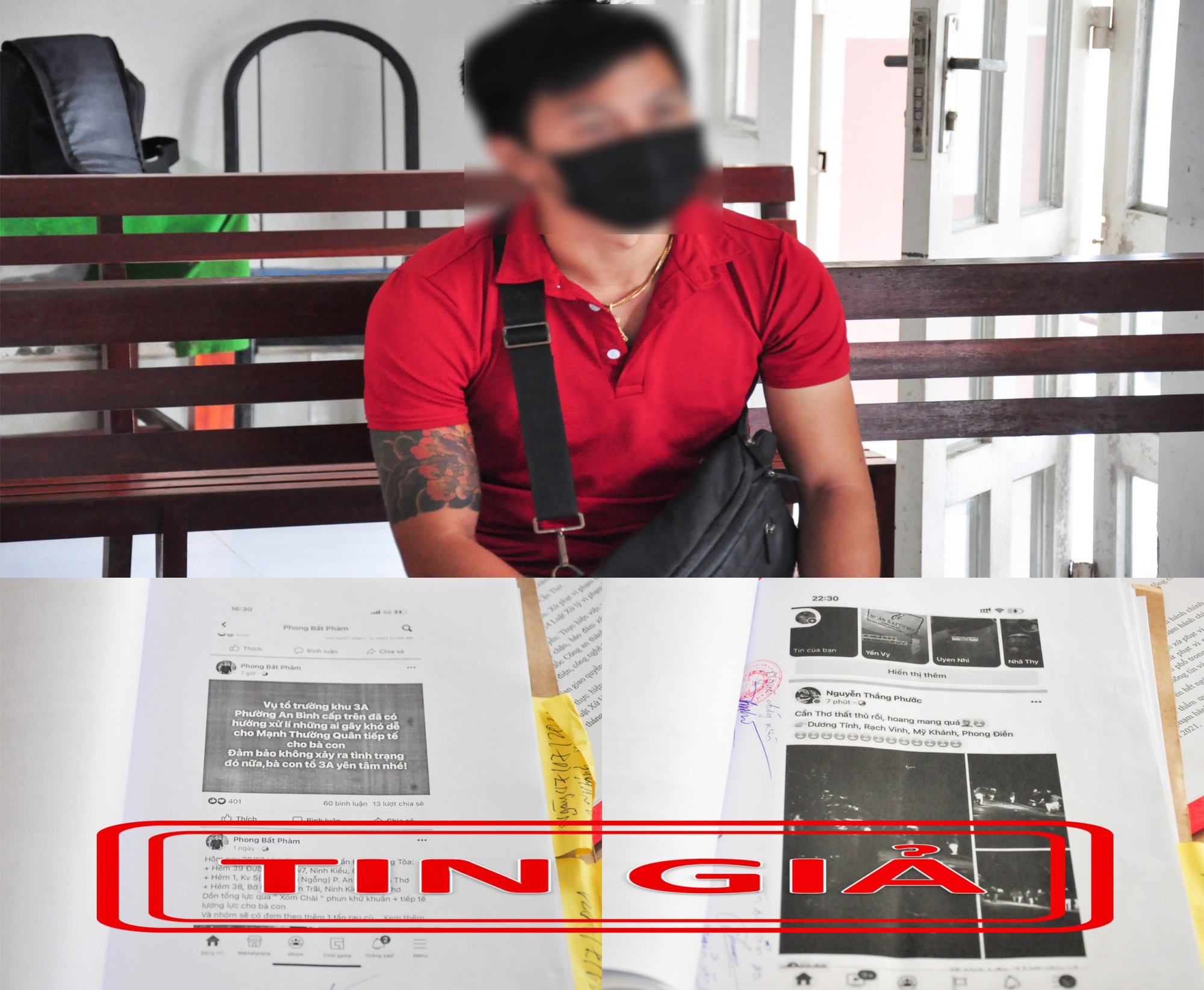 &Ocirc;ng N.T.P. v&agrave; th&ocirc;ng tin sai sự thật - (Ảnh cơ quan c&ocirc;ng an cung cấp)
