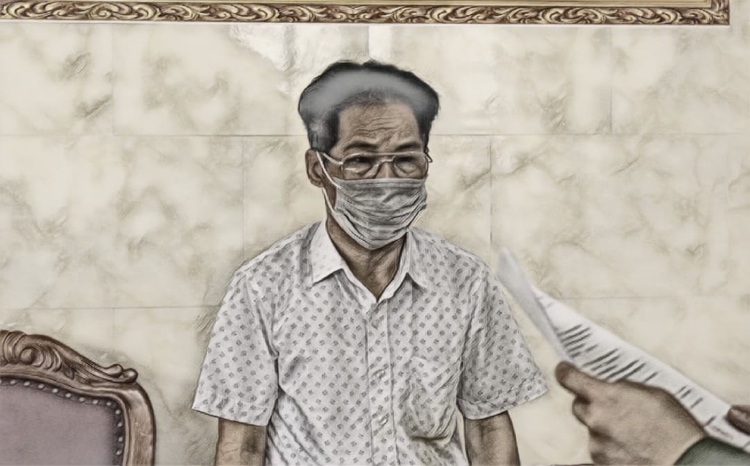 Bị can Hồ Đ&igrave;nh Minh 