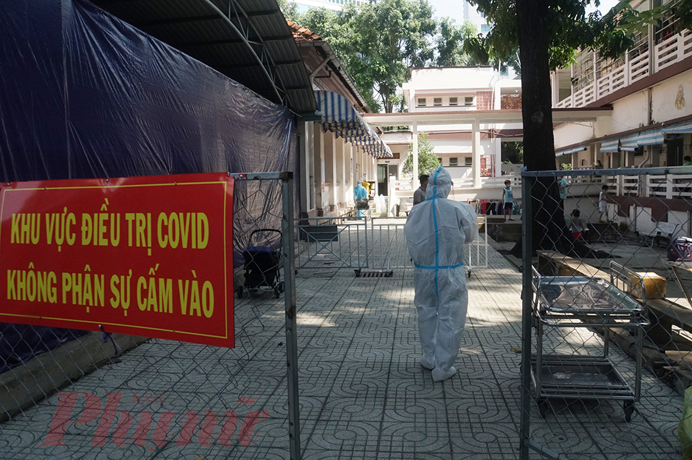 Gần đ&acirc;y, trẻ em mắc COVID-19 tại TPHCM đang c&oacute; dấu hiệu tăng nhanh, c&aacute;c khoa, đơn vị điều trị COVID-19 ở c&aacute;c bệnh viện Nhi đồng 1, Nhi đồng 2 