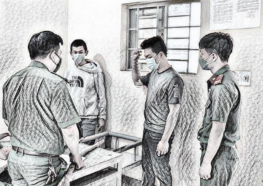 Hai đối tượng tại cơ quan c&ocirc;ng an