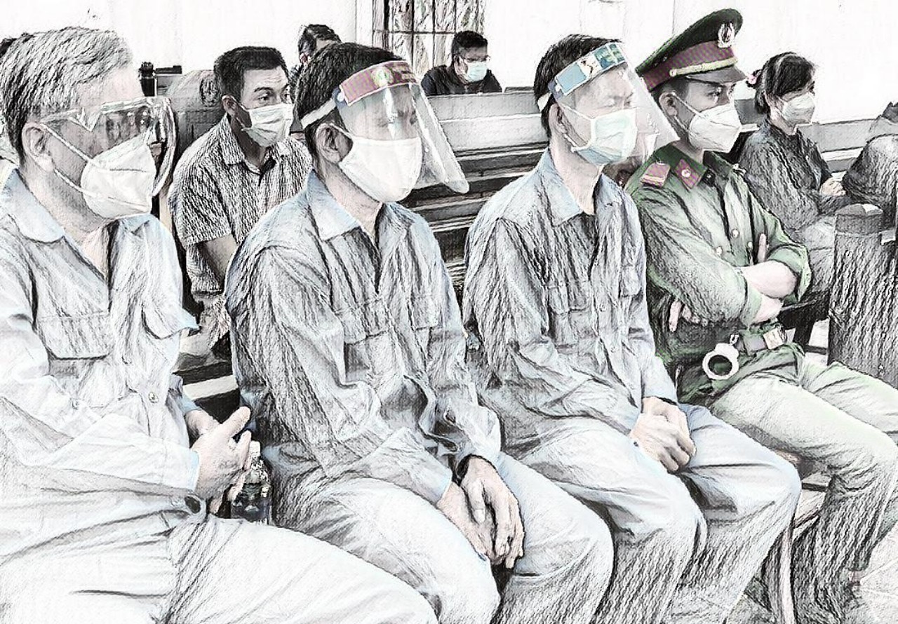 C&aacute;c bị c&aacute;o tại phi&ecirc;n t&ograve;a