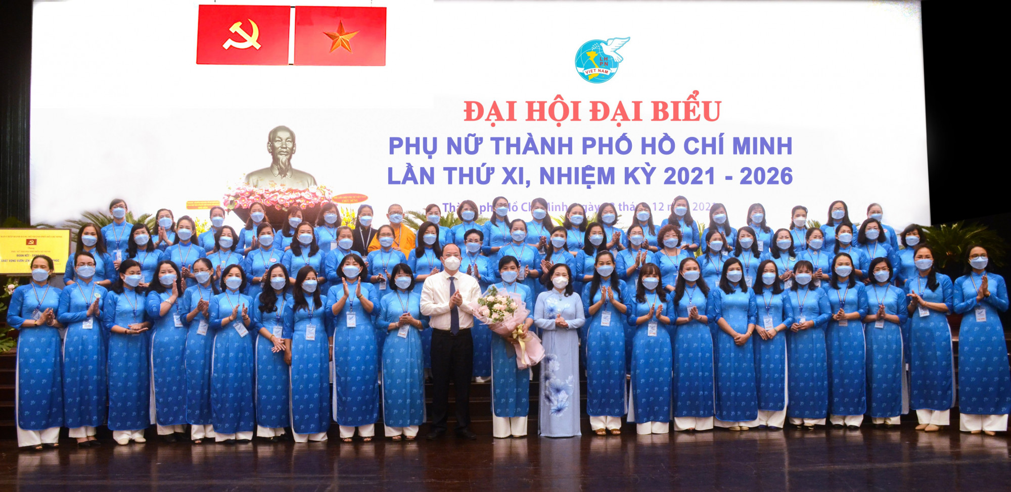 Đại hội đại biểu Phụ nữ TPHCM nhiệm kỳ 2021 - 2026 th&agrave;nh c&ocirc;ng tốt đẹp