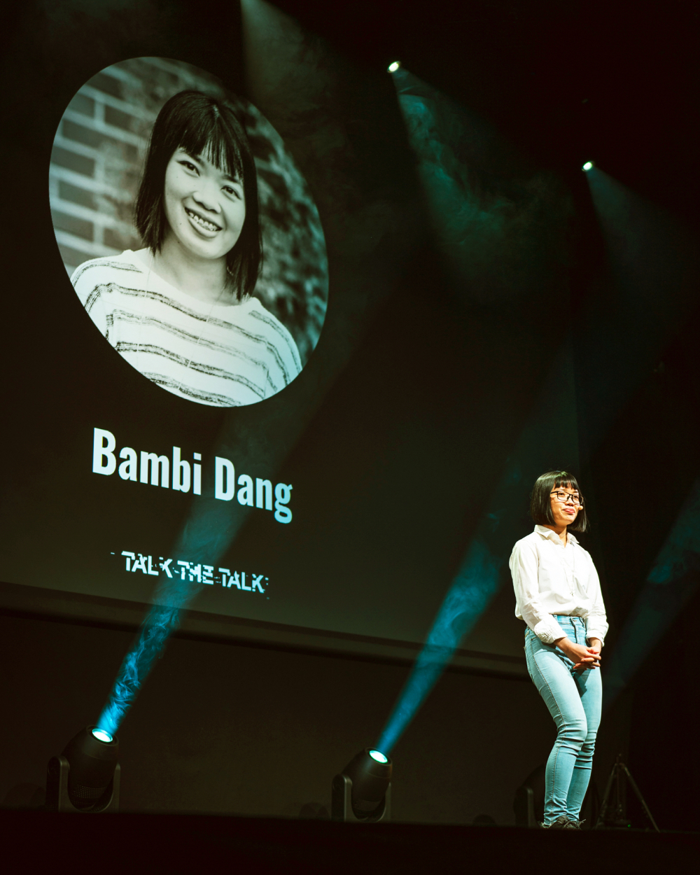 Bambi Đặng tại chương tr&igrave;nh Talk The Talk