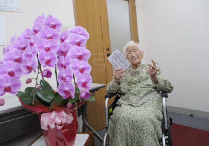 Sinh thời, cụ b&agrave; Kane Tanaka cho biết b&agrave; muốn m&igrave;nh sống đến 120 tuổi  