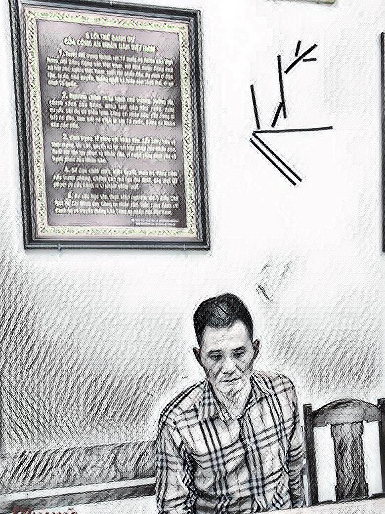 Phạm Văn Tiến tại cơ quan c&ocirc;ng an