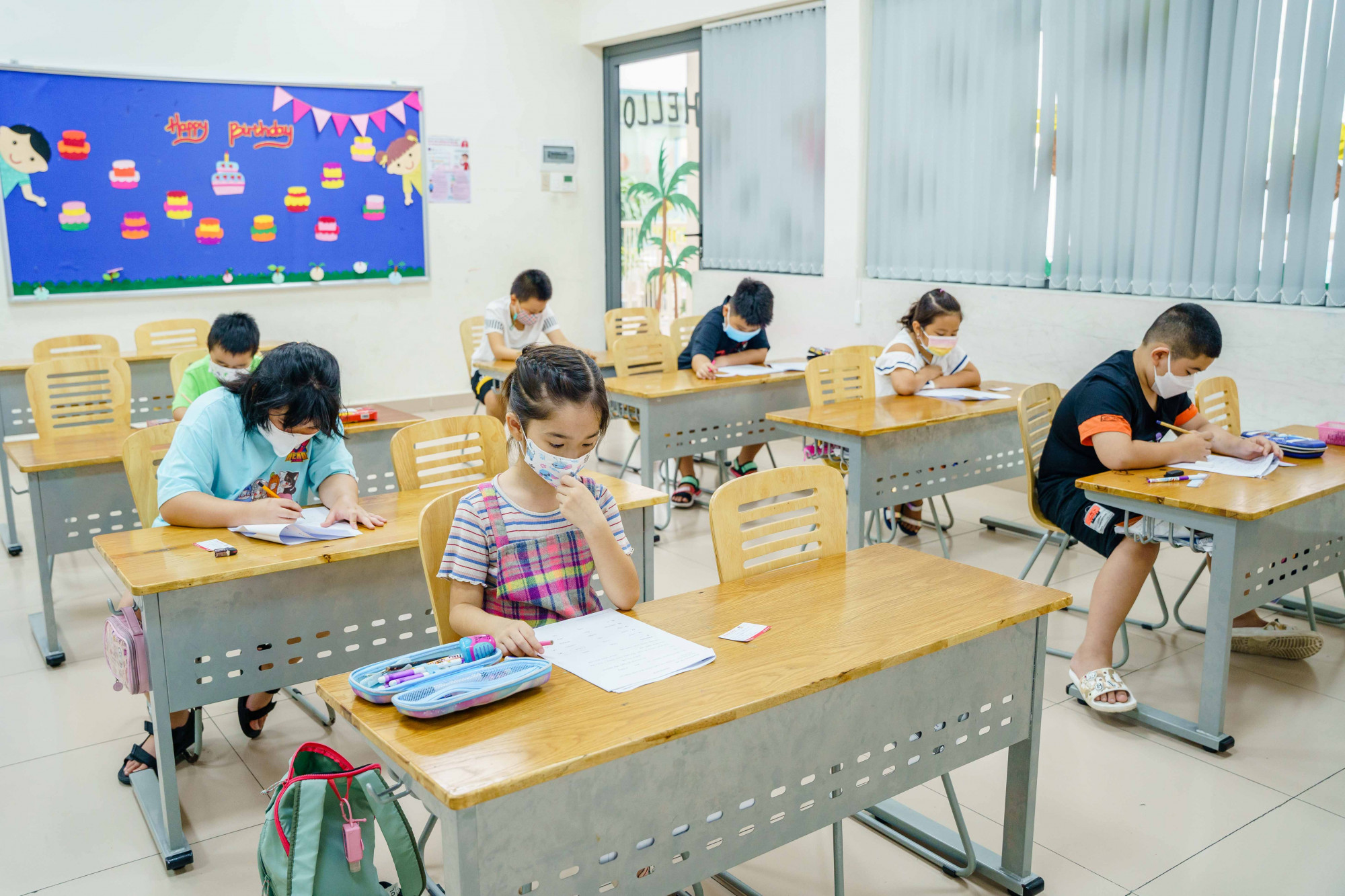 Tuỳ thuộc v&agrave;o đặc điểm từng trường m&agrave; h&igrave;nh thức đ&aacute;nh gi&aacute; năng lực được tổ chức kh&aacute;c nhau - Ảnh: Royal School
