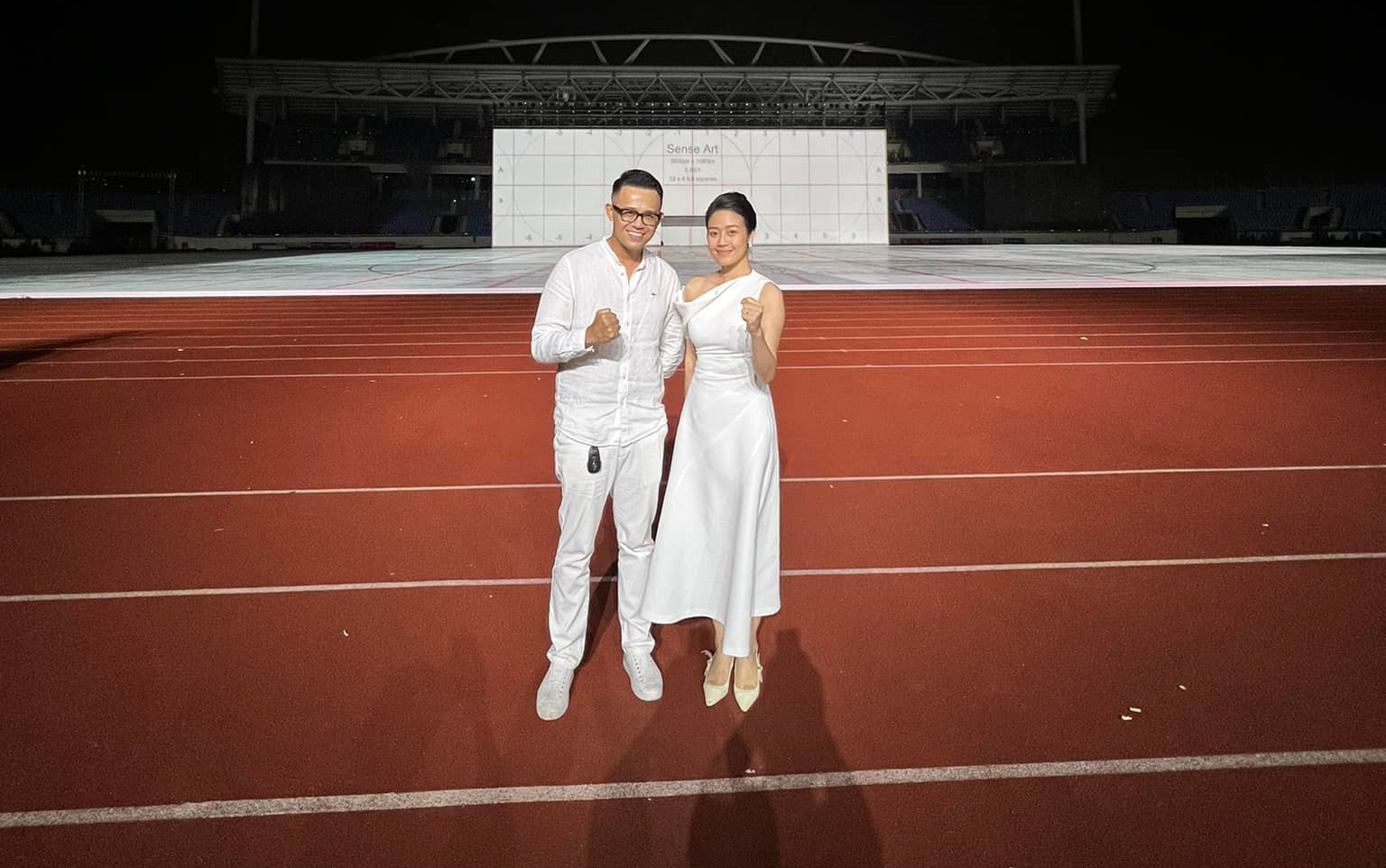 Ph&iacute; Linh v&agrave; Đức Bảo l&agrave; 2 MC dẫn chương tr&igrave;nh Lễ khai mạc SEA Games 2022, tổ chức tại H&agrave; Nội v&agrave;o tối 12/5. Tối 11/5, hai MC đ&atilde; c&oacute; buổi diễn tập cuối c&ugrave;ng trước khi sự kiện diễn ra.