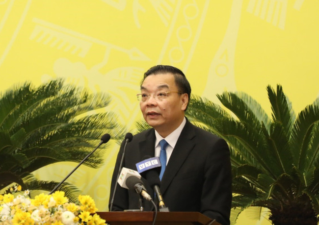 &Ocirc;ng Chu Ngọc Anh, Ủy vi&ecirc;n Trung ương Đảng, Ph&oacute; B&iacute; thư Th&agrave;nh ủy, B&iacute; thư Ban c&aacute;n sự đảng, Chủ tịch UBND th&agrave;nh phố H&agrave; Nội, nguy&ecirc;n B&iacute; thư Ban c&aacute;n sự đảng, nguy&ecirc;n Bộ trưởng Bộ Khoa học v&agrave; C&ocirc;ng nghệ.