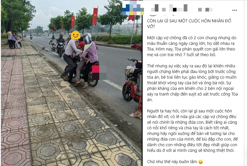Một b&agrave;i viết tr&ecirc;n mạng x&atilde; hội gần đ&acirc;y
