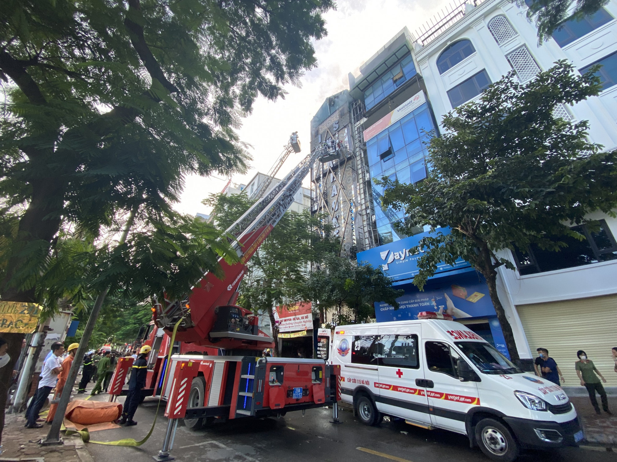 Hiện trường vụ việc