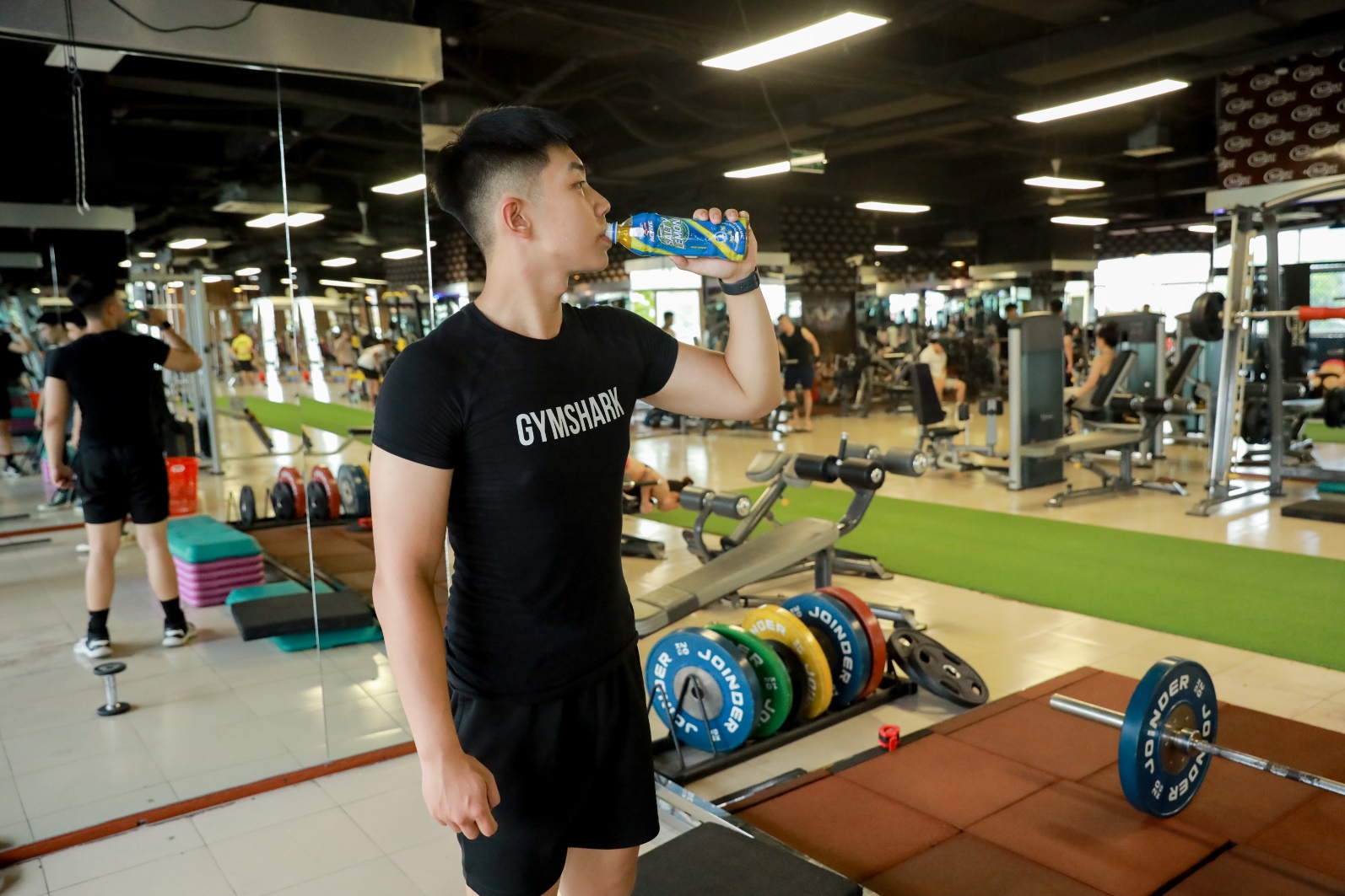 Number 1 Active Chanh muối l&agrave; thức uống được nhiều người y&ecirc;u th&iacute;ch khi vận động r&egrave;n luyện thể thao - Ảnh: THP