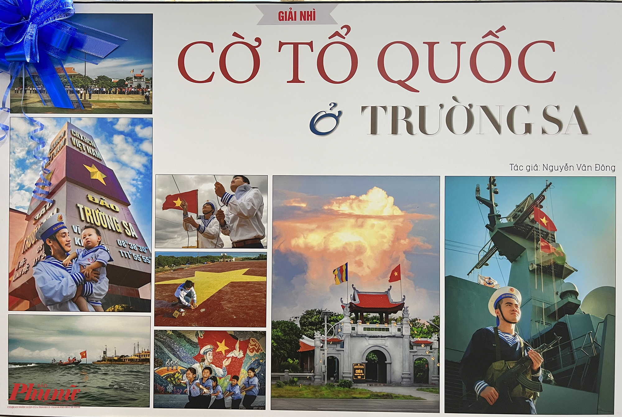 Ch&ugrave;m ảnh Cờ Tổ quốc của t&aacute;c giả Nguyễn Văn Đ&ocirc;ng 