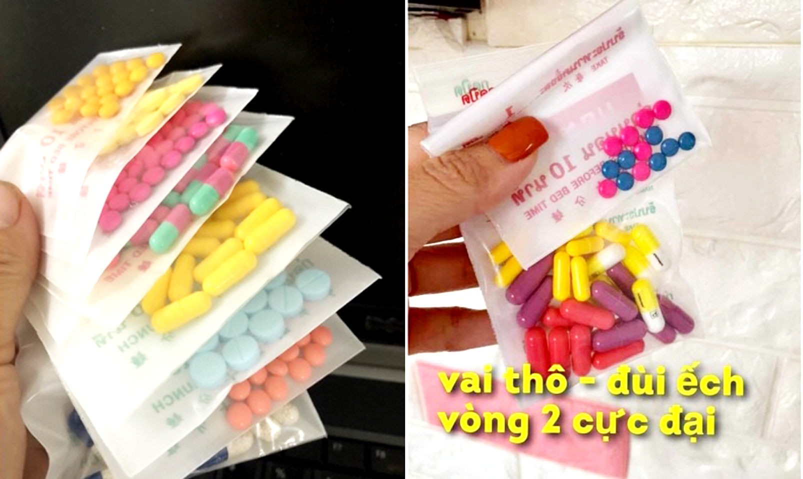 Vi&ecirc;n giảm c&acirc;n &ldquo;si&ecirc;u tốc&rdquo; kh&ocirc;ng nh&atilde;n m&aacute;c, được rao b&aacute;n tr&agrave;n lan tr&ecirc;n c&aacute;c trang mạng - ẢNH: P.A