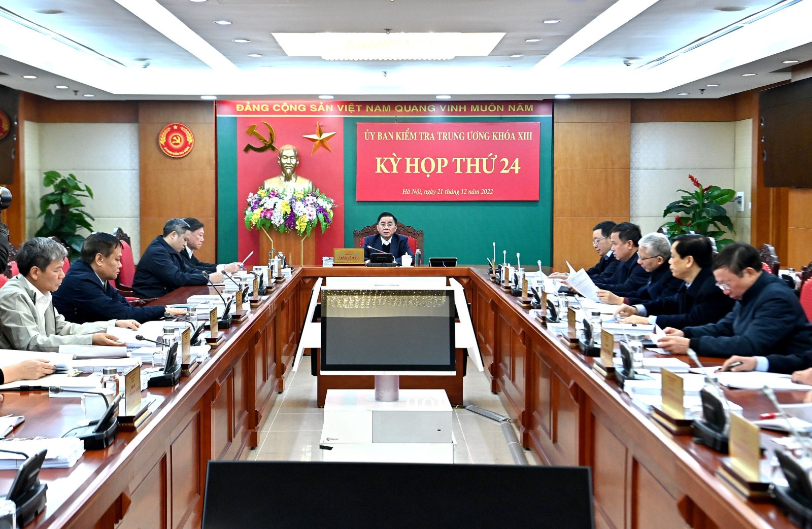 Ủy ban Kiểm tra trung ương họp kỳ 24