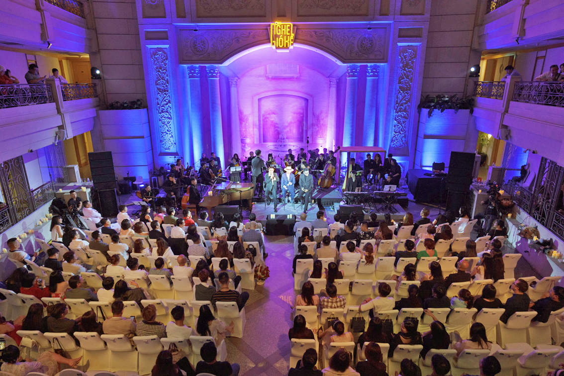 Đ&ecirc;m diễn trong chuỗi Nghe gi&oacute; kể: Symphonic Jazz của nhạc sĩ Nguyễn Hải Phong