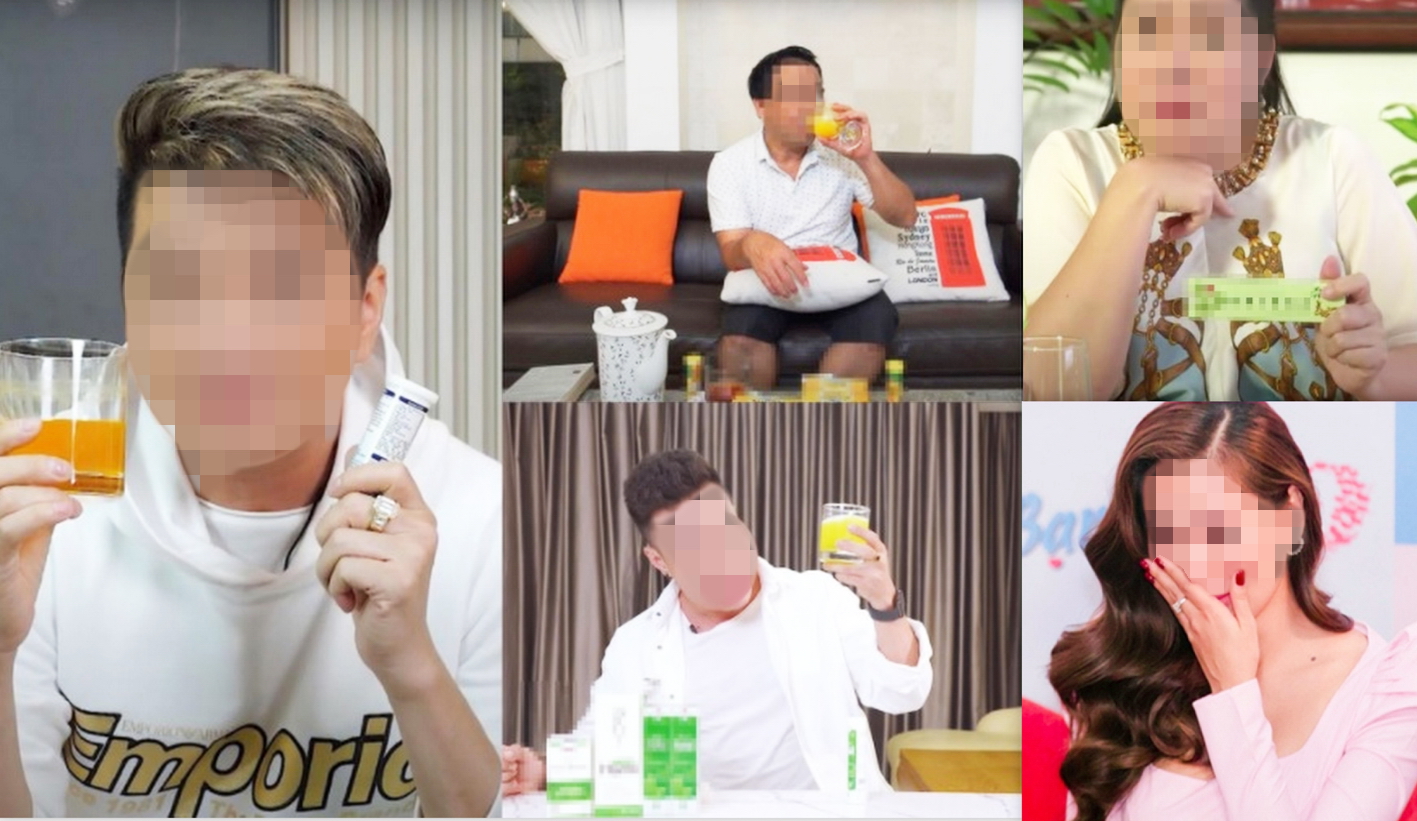 Nhiều nghệ sĩ, người nổi tiếng từng bị dư luận phản ứng v&igrave; quảng c&aacute;o sai sự thật, quảng c&aacute;o tiền ảo