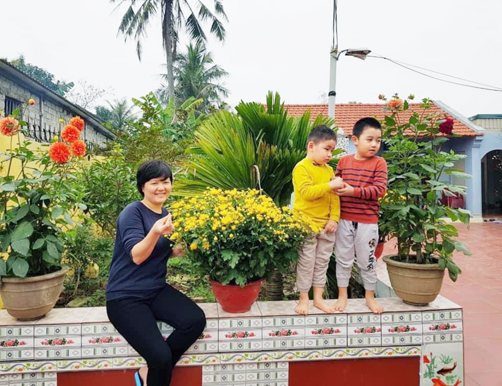 T&aacute;c giả năm n&agrave;o cũng ăn tết tại ng&ocirc;i nh&agrave; nơi chị sinh ra v&agrave; lớn l&ecirc;n 